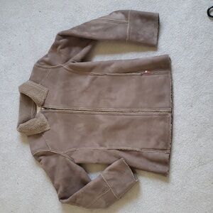 Excellent Condition Brown Suede Jacket,  Size S